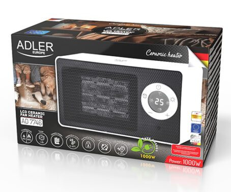 ADLER CERAMIC FAN HEATER 